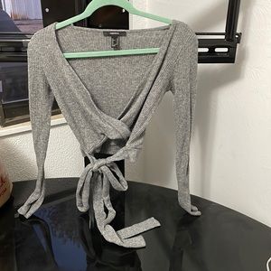 Gray long sleeve